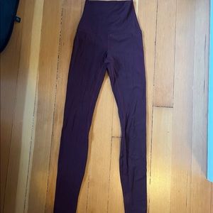 Lululemon red/purple leggings